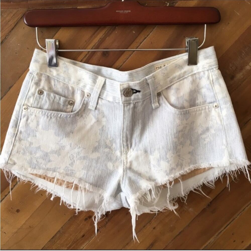 Rag & Bone Mila Kahuna Mini Jean Shorts